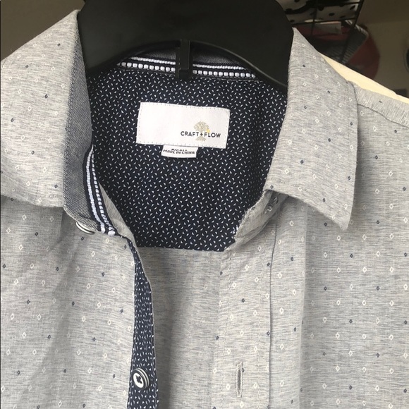 Craft + Flow Short sleeved dress shirt si… - Picture 6 of 7